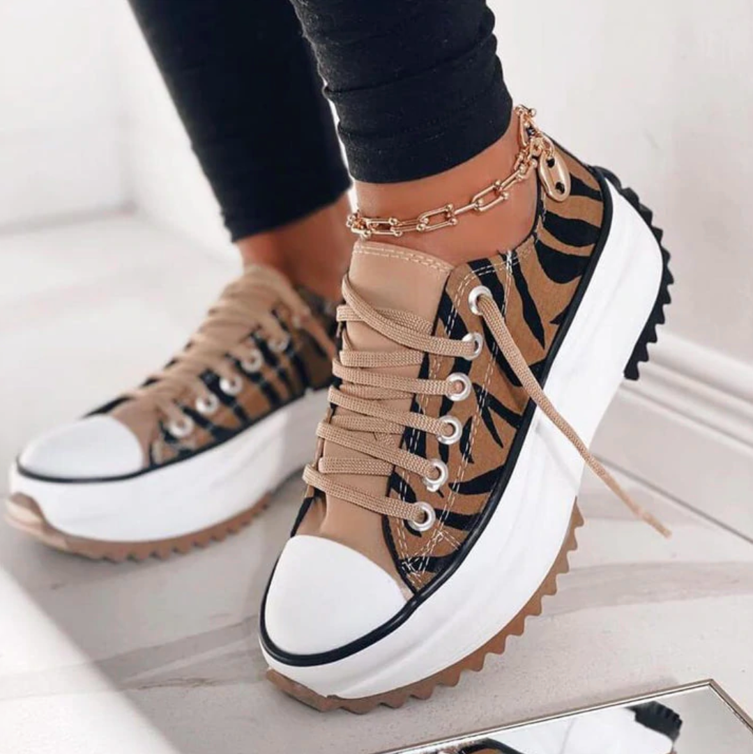 W&W Mode | Orthopädische Plattform-Sneaker