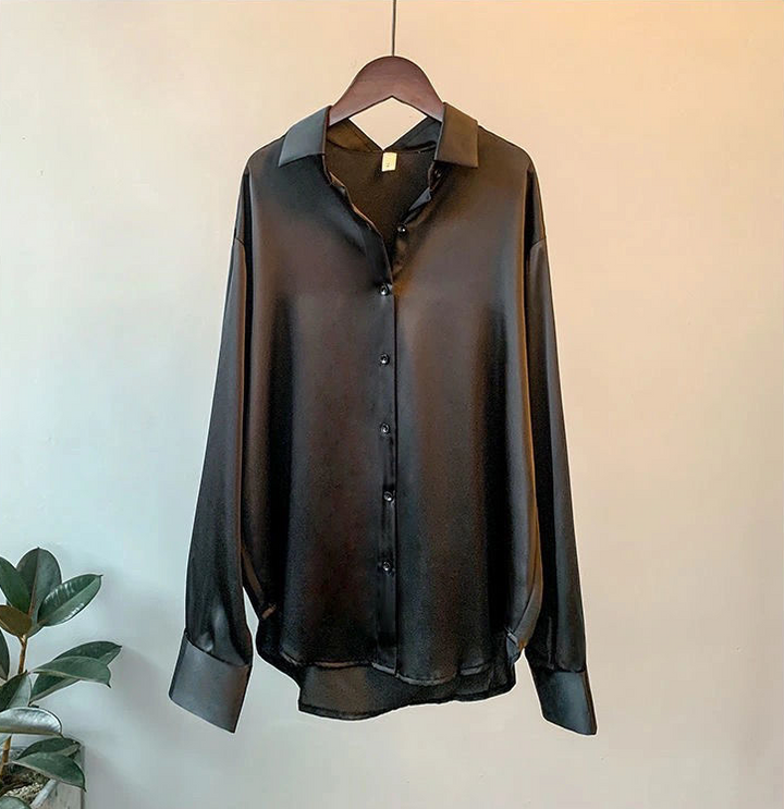 W&W Mode | Luxe Schicke Bluse Aus Seide