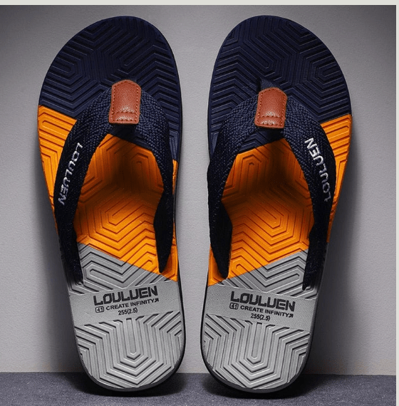 W&W Mode | Herren Strandschritt Flipflops