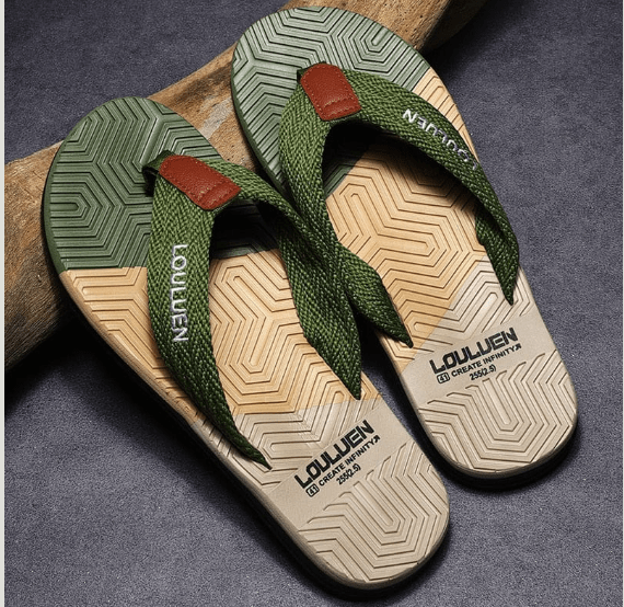 W&W Mode | Herren Strandschritt Flipflops