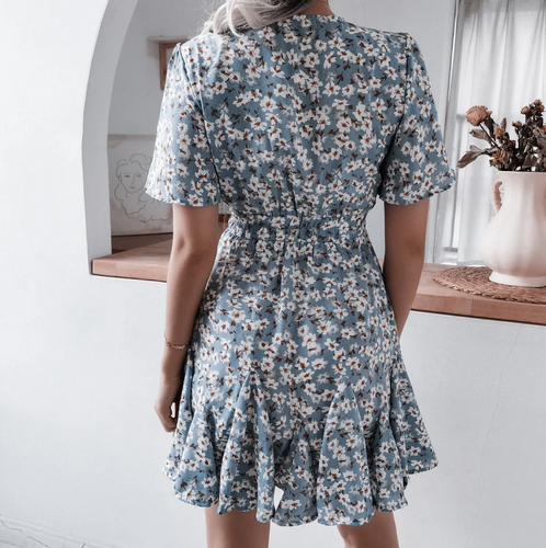 W&W Mode | Blumen Bequem Sommerkleid