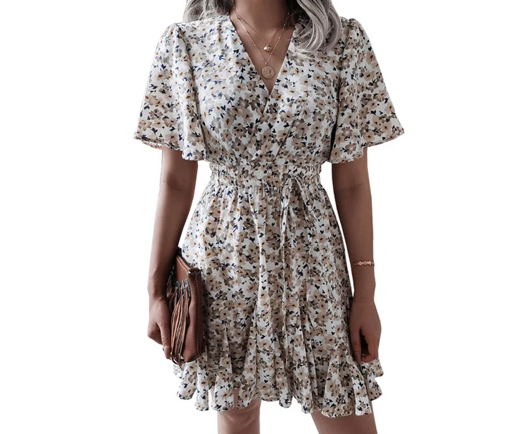 W&W Mode | Blumen Bequem Sommerkleid