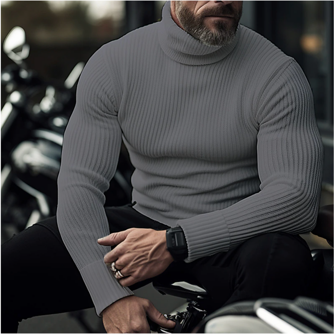 W&W Mode | Stylischer Rollkragenpullover für Herren