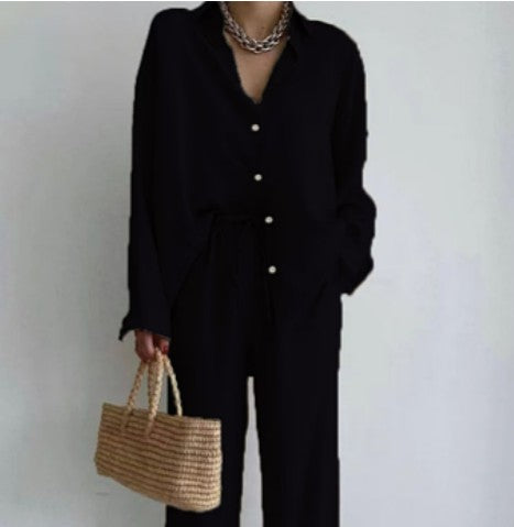 W&W Mode | Damen Leinen-Set