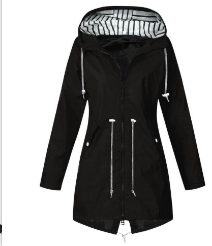 W&W Mode | Sommerjacke - Damen - Sportstil - Wasserdicht - Winddicht