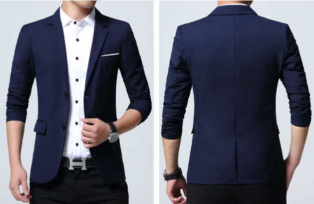 W&W Mode | Stylischer & Slim Blazer Für Männer