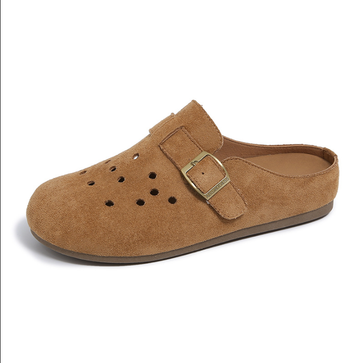 W&W Mode | Retro Kork Clogs Mit Slingback