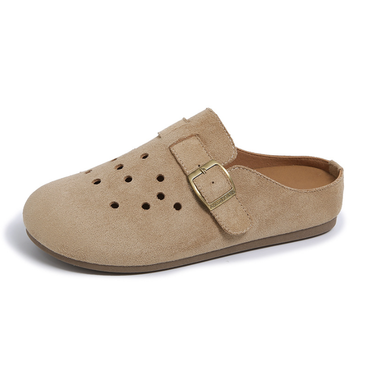 W&W Mode | Retro Kork Clogs Mit Slingback