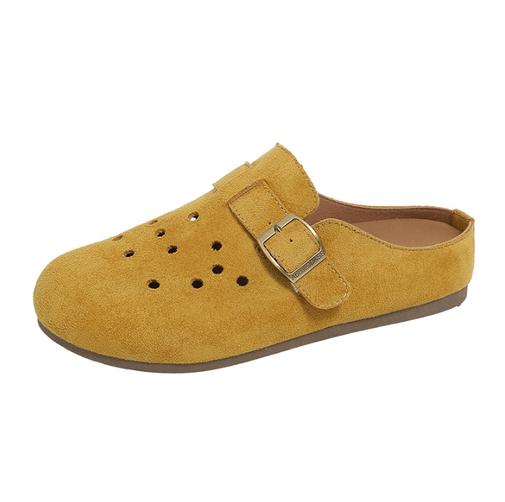 W&W Mode | Retro Kork Clogs Mit Slingback