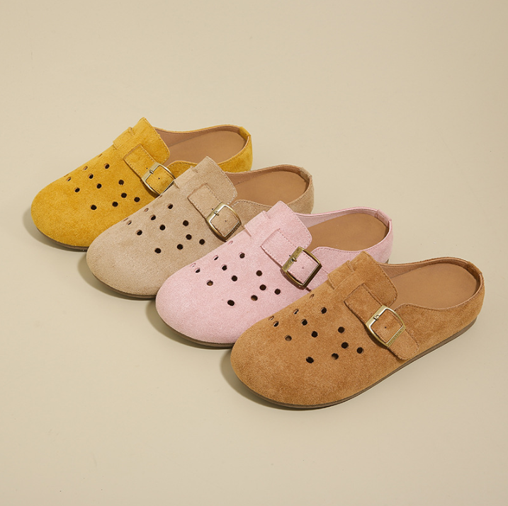 W&W Mode | Retro Kork Clogs Mit Slingback