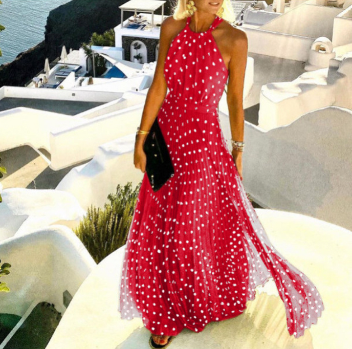 W&W Mode | Boho Maxikleid Mit Neckholder
