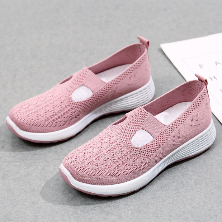 W&W Mode - Damen lässige Slip-on Turnschuhe