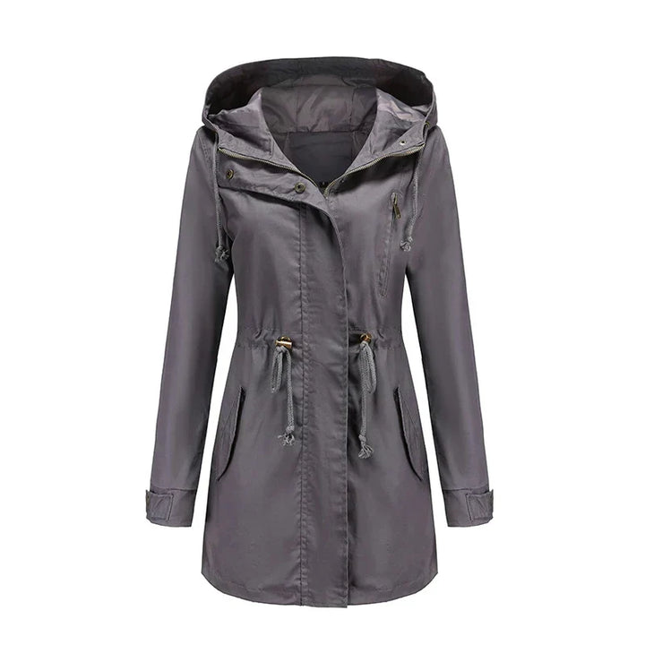 W&W Mode | Baumwoll Trenchcoat Mit Kapuze