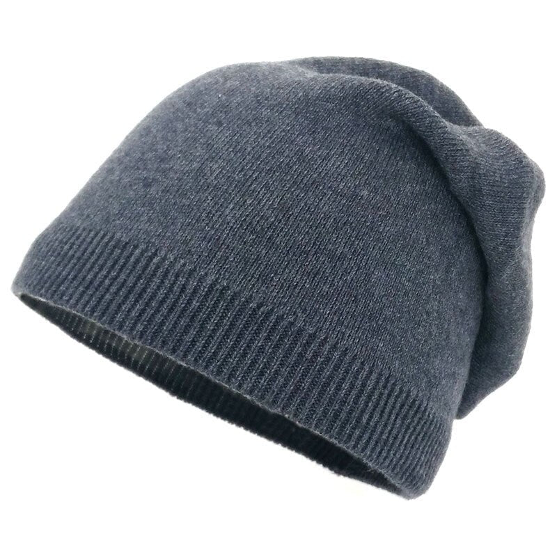 W&W Mode | Neue Weiche Dünne Gestrickte Mütze Damenmütze für Draußen