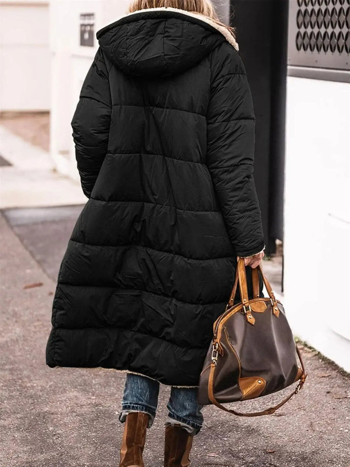 W&W Mode | Winterkapuzen-Steppjacke für Damen