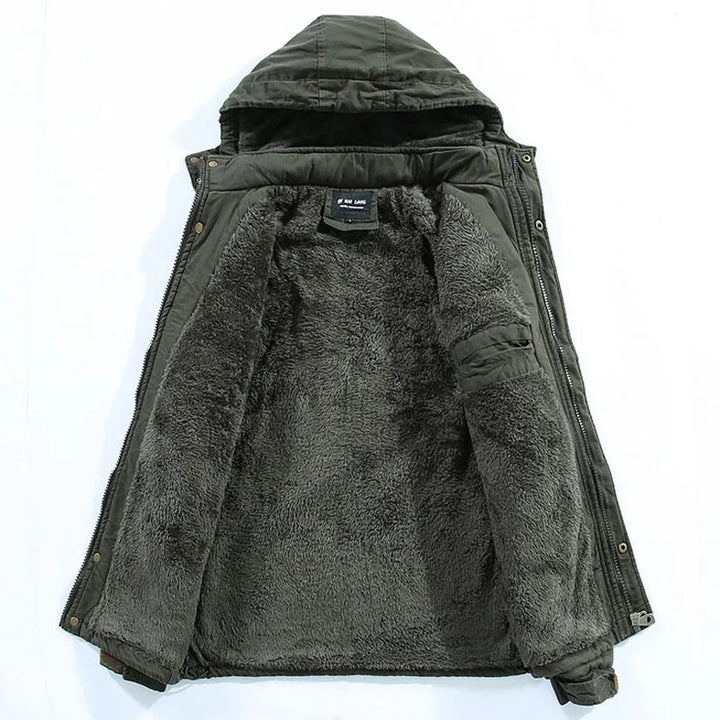 W&W Mode - Winterjacke mit Kapuze für Herren