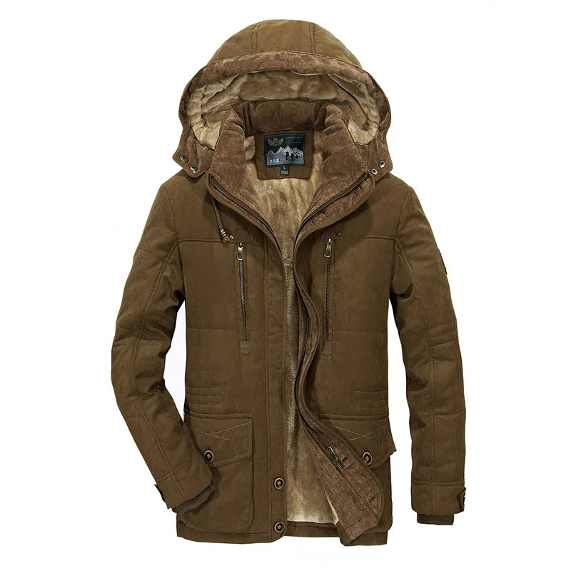 W&W Mode - Winter Fleecejacke für Herren