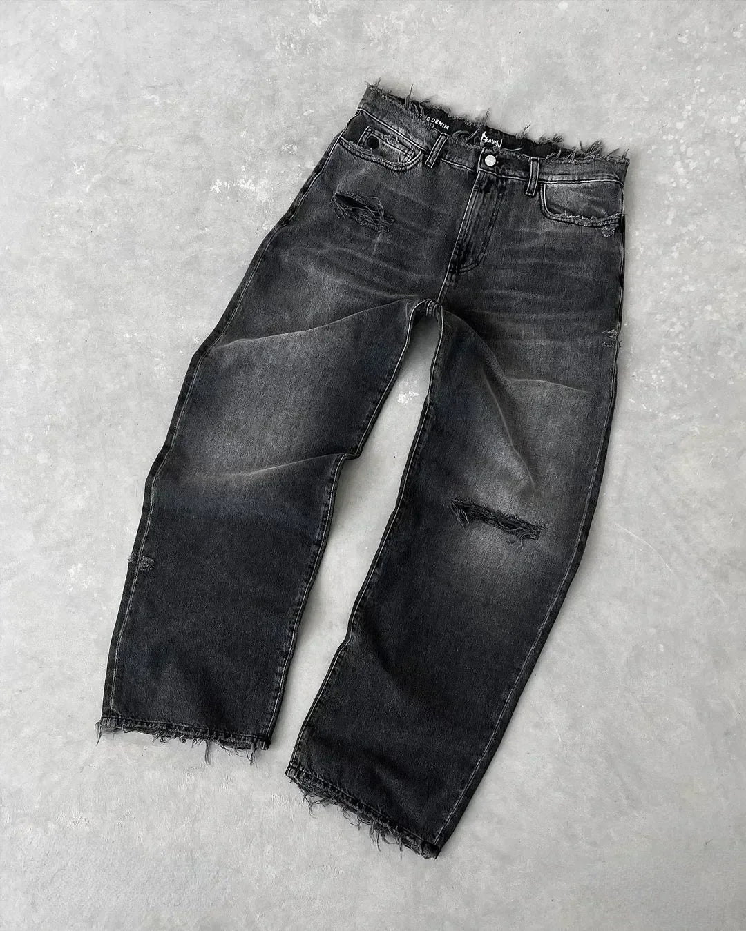 W&W Mode | Amerikanische Gewaschene Retro Jeans Für Männer