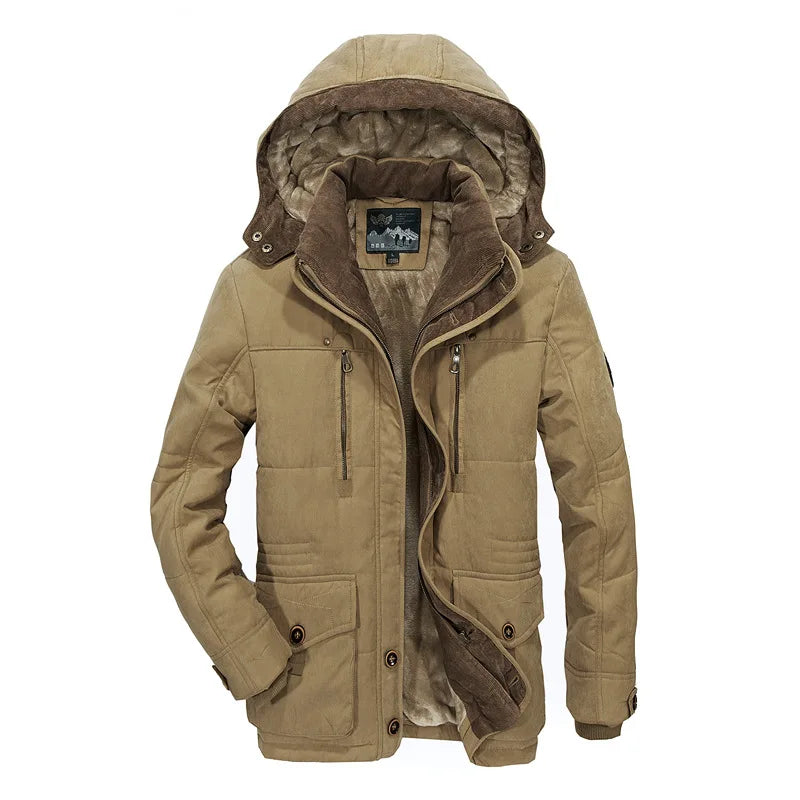 W&W Mode - Winter Fleecejacke für Herren