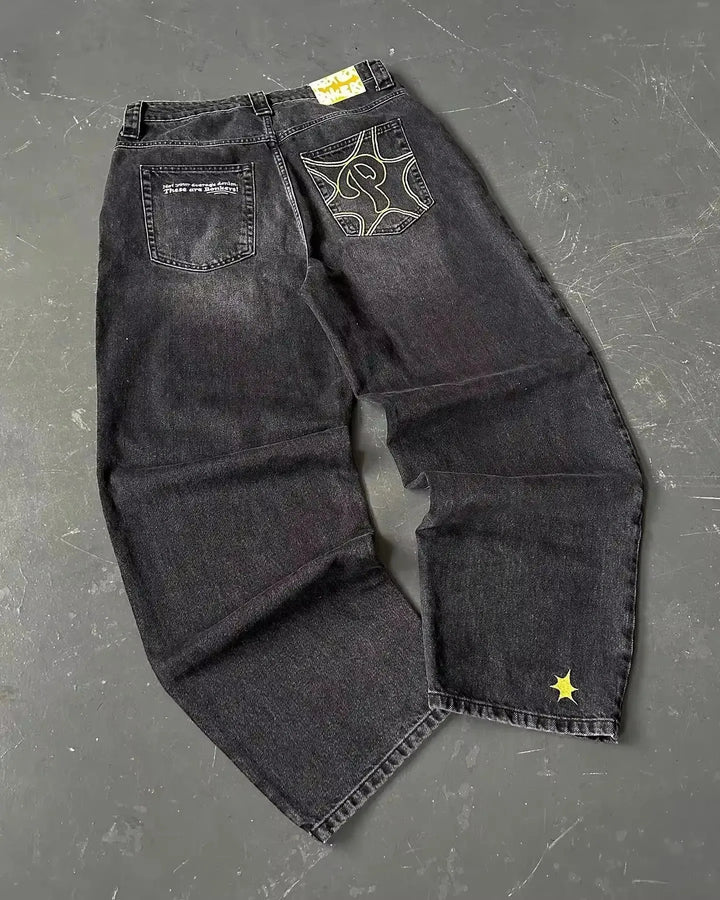 W&W Mode | Amerikanische Gewaschene Retro Jeans Für Männer