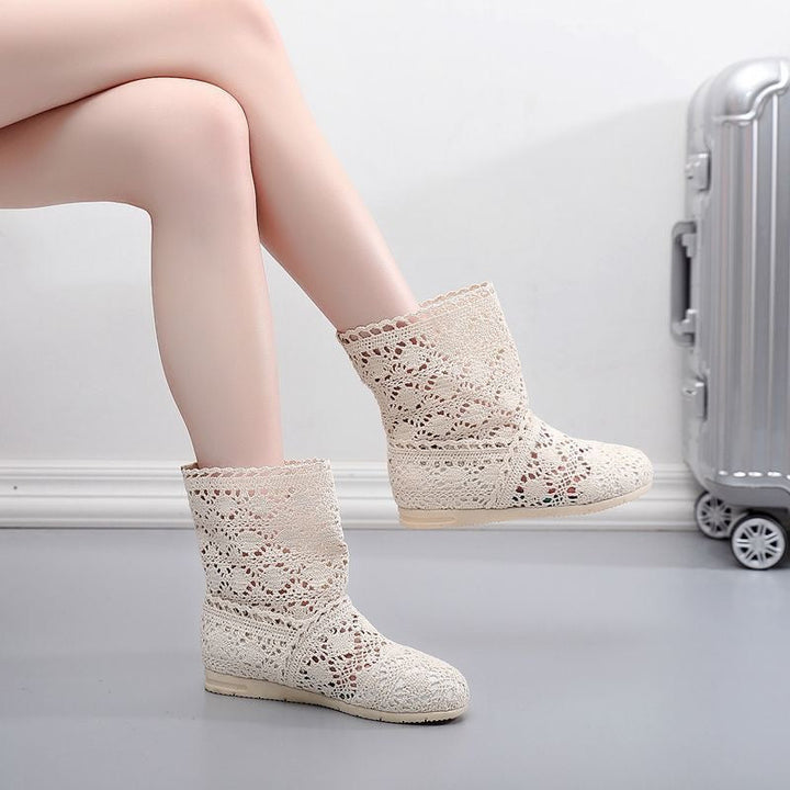 W&W Mode - Bequeme Damen Stiefel