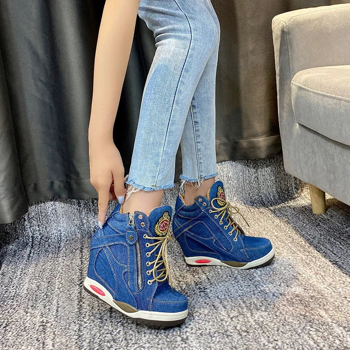W&W Mode | Keine Eile Wedges Sneaker