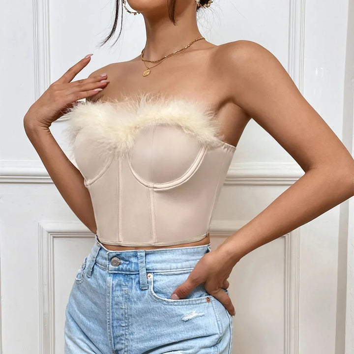 W&W Mode | Süß wie Candy Bustier Top