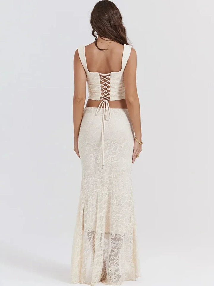 W&W Mode | Elegantes 2-teiliges Kleider-sat