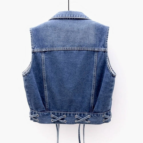 W&W Mode - Klassische Denim Jeansweste
