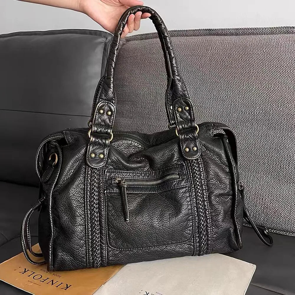 W&W Mode | Schwarze Handtasche Für Schule – Praktisch Und Stilvoll