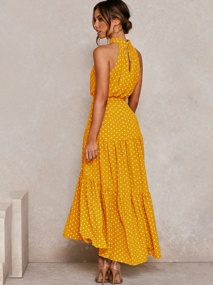 W&W Mode | Polka Neckholder Kleid