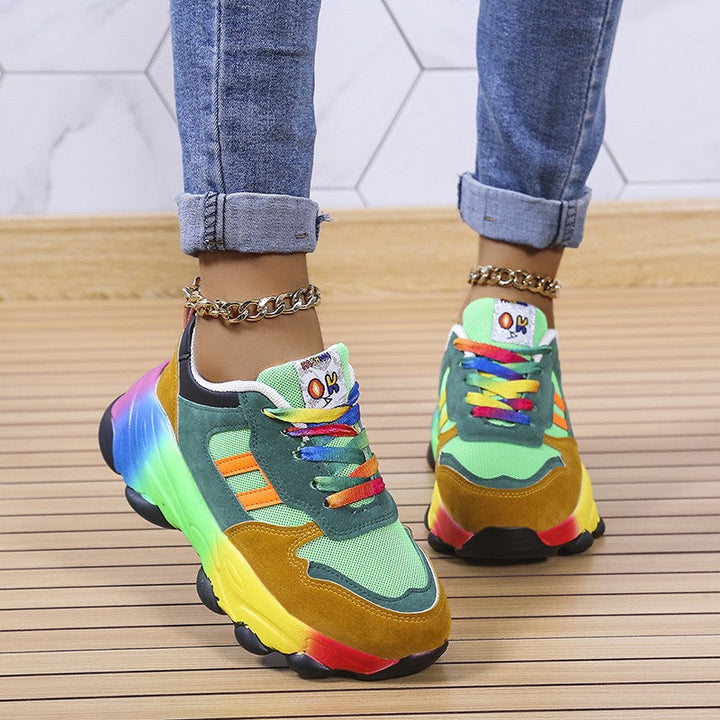 W&W Mode - Bunte orthopädische Turnschuhe mit Stil