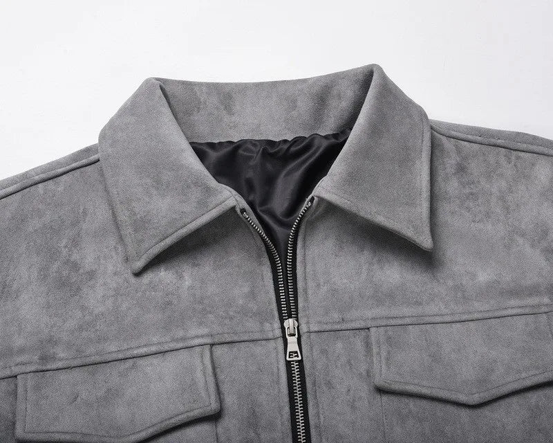 W&W Mode | Streetwear Jack Mit Baumwollmischung Für Bequemen Stil