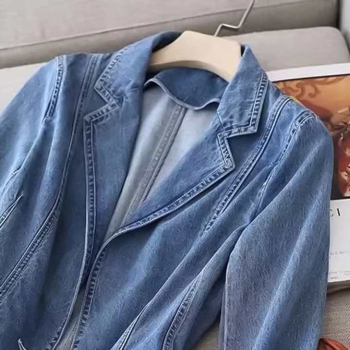 W&W Mode | Moderner Denim Blazer