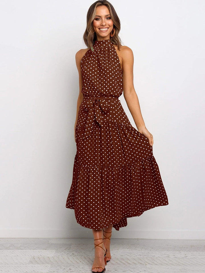 W&W Mode | Polka Neckholder Kleid