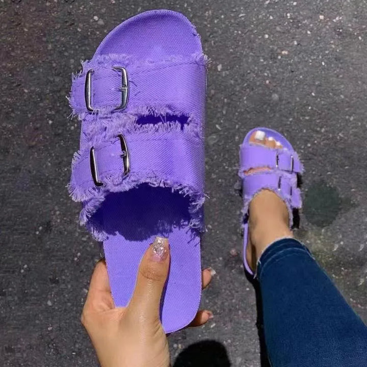 W&W Mode | Denim Style Sandalen