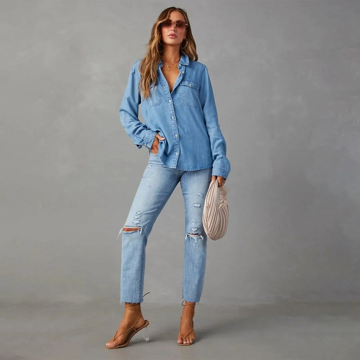 W&W Mode | Leichte Denim Hemden