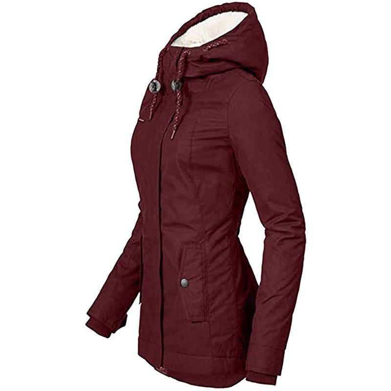 W&W Mode | Warme Winterjacke für Damen | Stilvolle und Bequeme Winterjacke