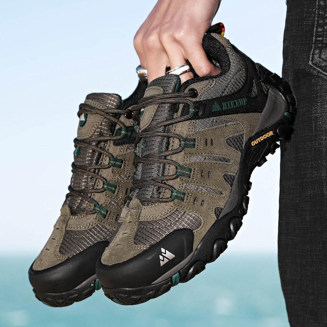 W&W Mode | Niedrig Wasserabweisende Wanderschuhe Mit Robuster Sohle Für Herren