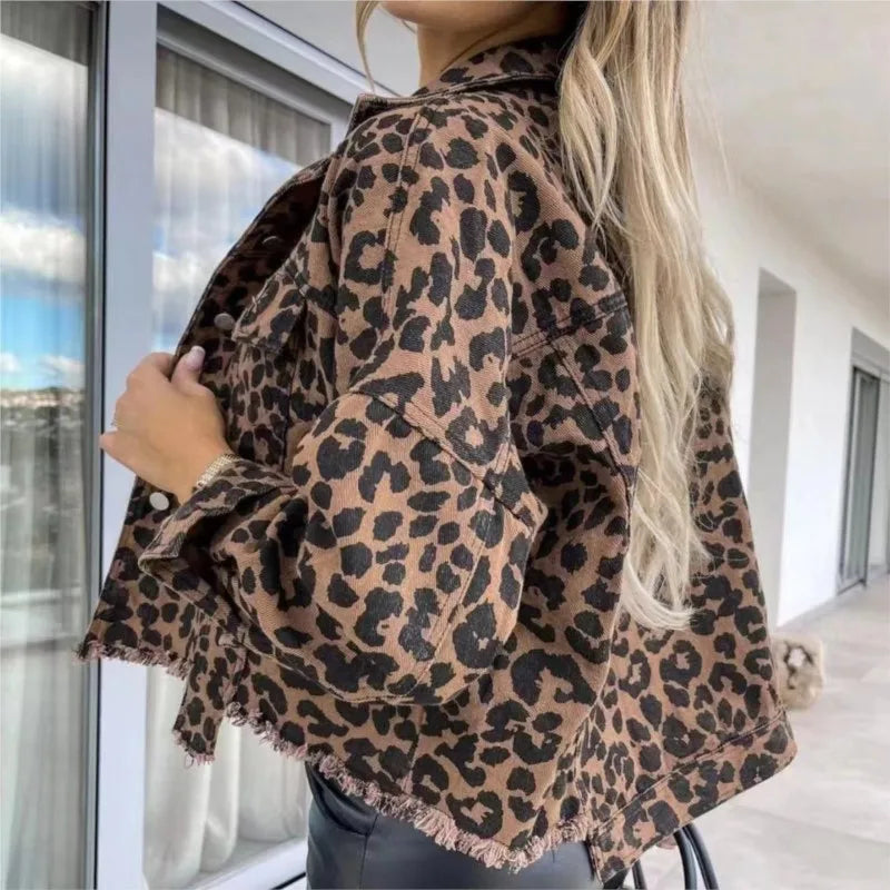 W&W Mode | Bequeme Schicke Leopardenjacke