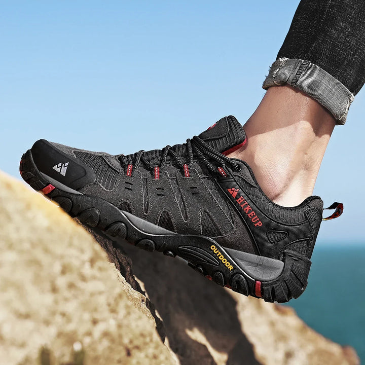W&W Mode | Niedrig Wasserabweisende Wanderschuhe Mit Robuster Sohle Für Herren