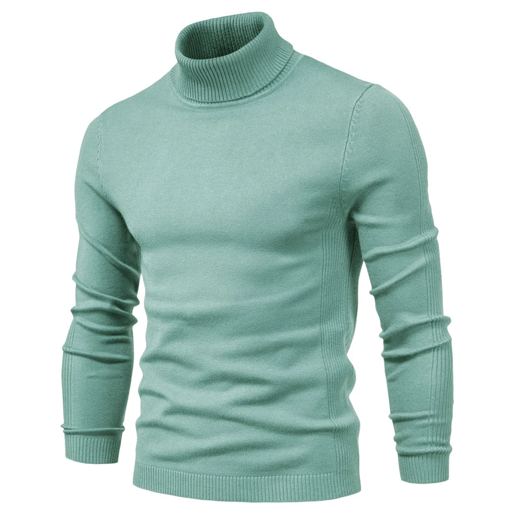 W&W Mode | Herren Rollkragenpullover aus hochwertigem Material