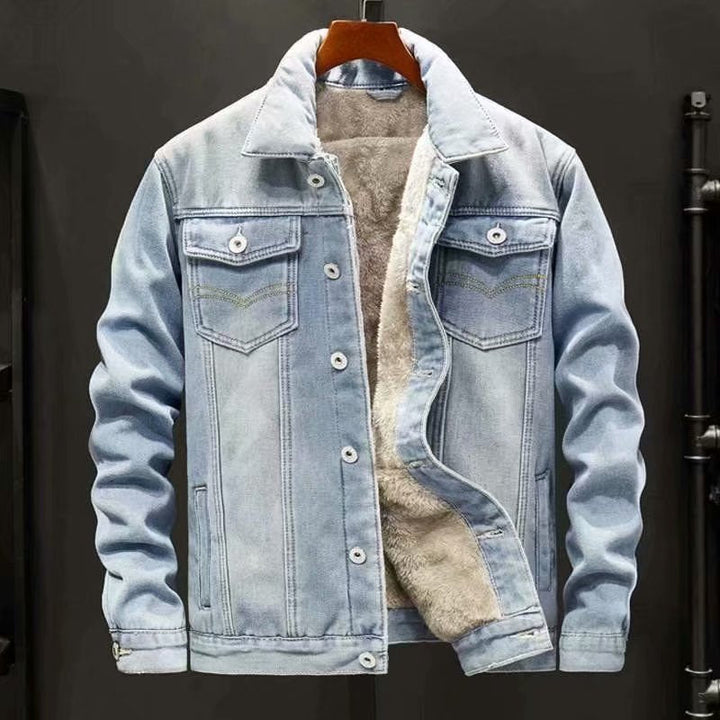 W&W Mode | Winter Herren Denim Jacke