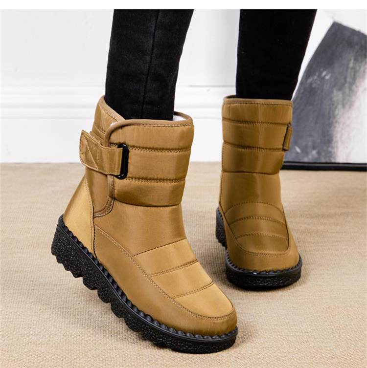 W&W Mode | Wasserdichte, gepolsterte Baumwollstiefel
