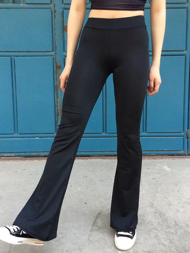 W&W Mode | Neue Yoga-Hosen Sexige Leggings Schwarze Weiße Gestreifte Bedruckte Lockerweite Damen Streetwear Elastische Elegante Hosen
