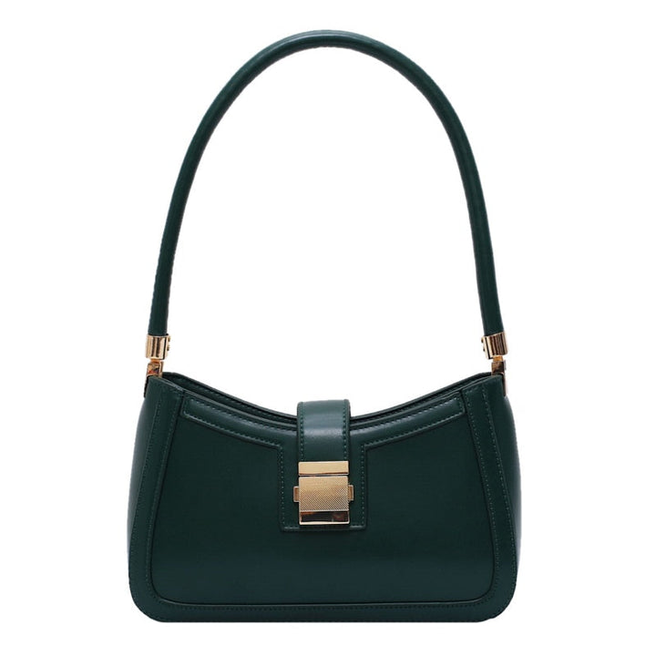 W&W Mode Stilvolle Linke Schultertasche | Damen Designer Handtasche mit Reißverschluss