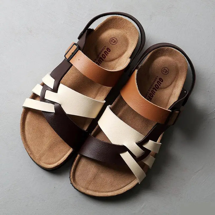W&W Mode | Orthopädische Premium Ledersandalen