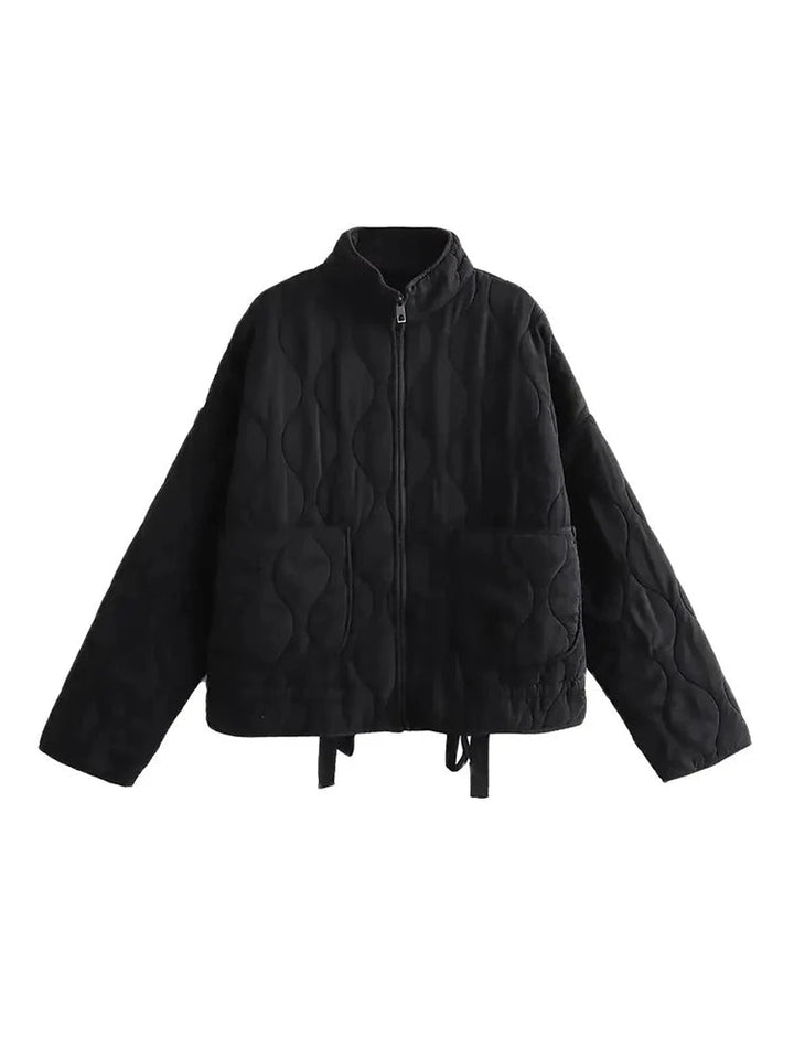 W&W Mode | Oversized Vintage Gepolsterte Damenjacke