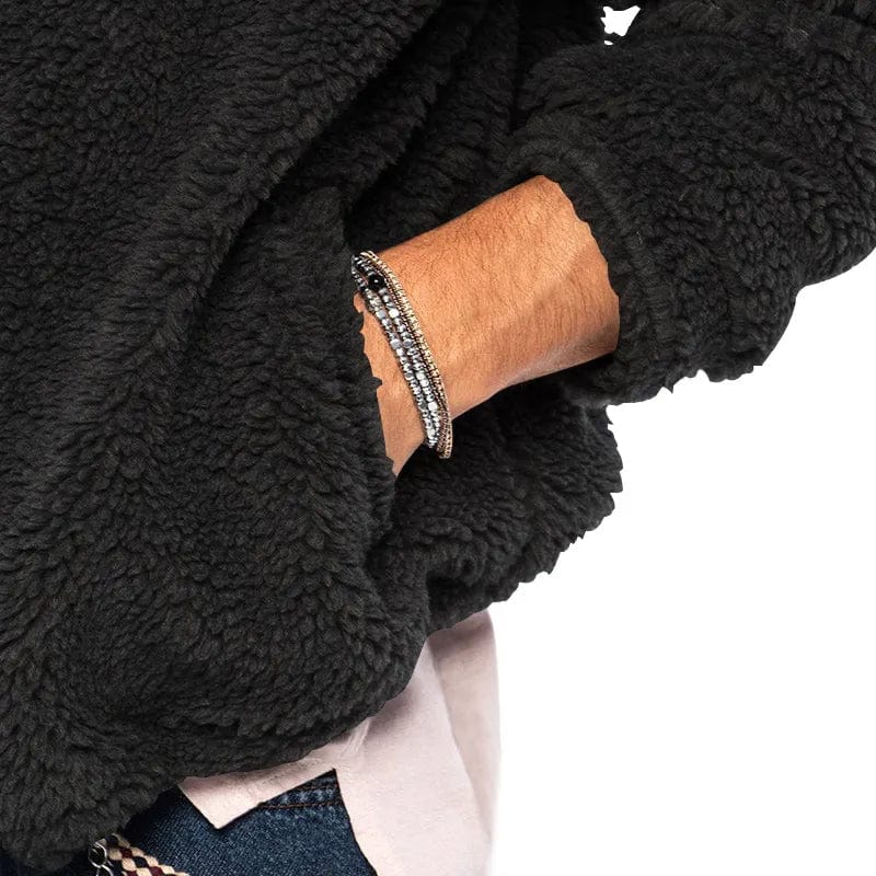 W&W Mode | Veste Sherpa aus Velours