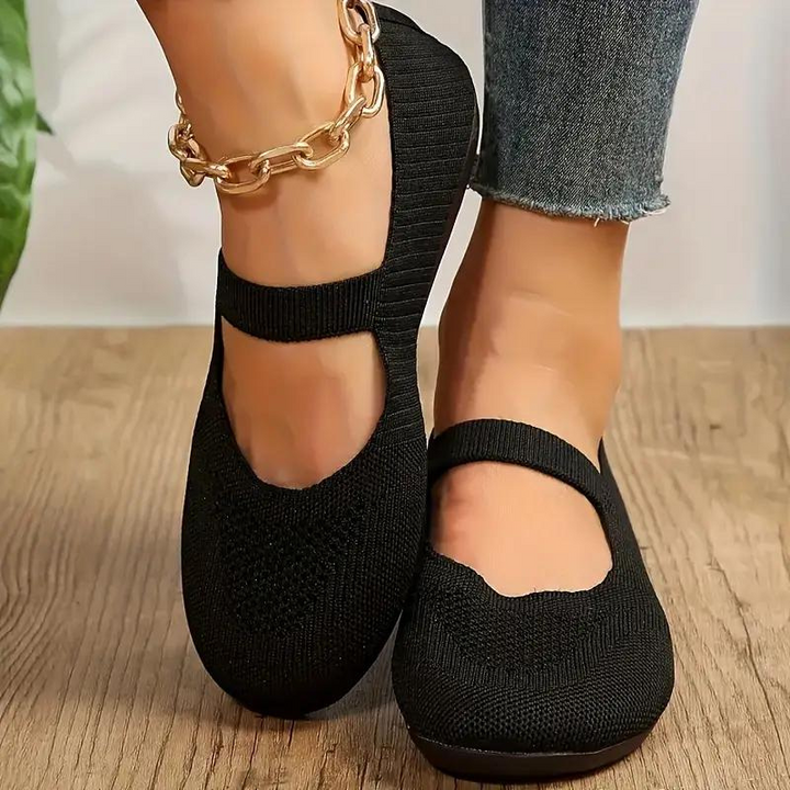 W&W Mode | Canvas-Schuhe, Leicht, Slip On, Flats, Sommerschuhe